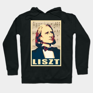 Franz Liszt musical notes Hoodie